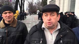 Митинг преподавателей ПТУ под Радой