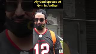 Indian Actor Aly Goni Spotted Outside The Gym At Anderi | Dekh News | #Shorts