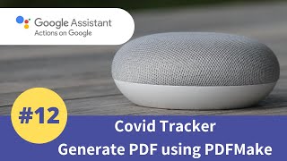 #12 Generate PDF using PDFMake - COVID/DAY Tracker Action