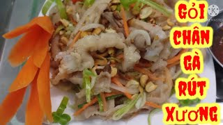 Gỏi Chân Đại Kê Rút Xương|Dễ Làm Bao Ngon|#HKT.TV#28