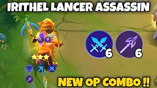 FULL SPLASH DAMAGE NEW META COMBO !! LANCER ASSASSIN IRITHEL !! MAGIC CHESS MOBILE LEGENDS