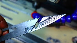 How to make a ballistic knife in 10 seconds: CNC knifemaking