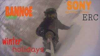 Holidays and freeride in Bannoe 2015 with SONY / Банное 2015 горные лыжи