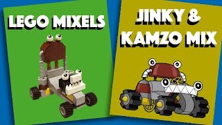 LEGO Mixels - Jinky & Kamzo Mix - Stop Motion Build (How to Build)