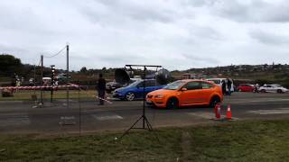 VW G6 R vs Ford Focus ST 5cyl