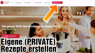 Monsieur Cuisine Rezept erstellen (Tutorial) Einfach erklärt