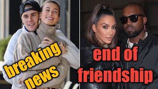 sad as Hailey Bieber and Justin bieber just ended friendship with Kanye west.#justinbieber#selena