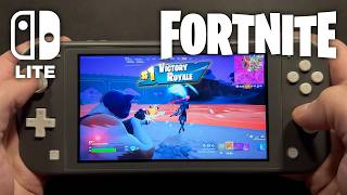 Fortnite on Nintendo Switch Lite #710