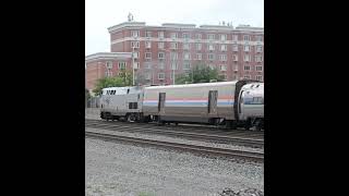 Amtrak Pennsylvanian 43 Departs Altoona Station