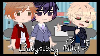 Babysitting Milo! // TMF // Attempt AU // Lander // Angst + Fluff // TW