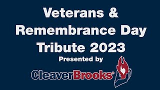 Cleaver-Brooks 2023 Veterans / Remembrance Day Video Tribute