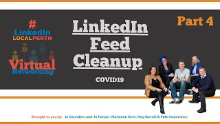 How to Clean Up your LinkedIn Feed at LinkedInLocalPerth Virtual // with Jo Saunders