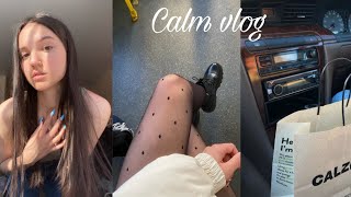 Calm vlog / что в моей косметичке / жизнь студентки