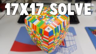 Solving The YuXin 17x17 LIVE!