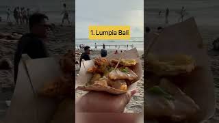 Makanan yang wajib dibeli saat ke pantai Bali #shortsvideo #shortvideo #bali #pantai #canggu