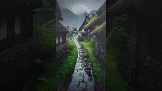 Hidden Village in Japan 🏞❤ #shorts #viral #japan