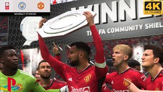 EA Sports® FC24 | Manchester City vs Manchester United | FA Community Shield | PS5 4K Gameplay