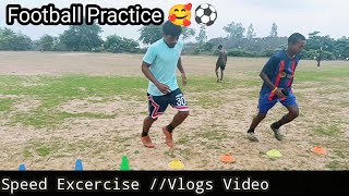 Football Practice ⚽//Vlogs Video #workout #footballpractice