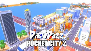 Grand Tour of Royal City in Pocket City 2 Quick Build on iPad Sandbox Sim Building Gameplay