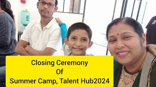 closing ceremony of Summer camp, Talent hub, Alkapur, 2004