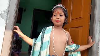 Titikshya SahooPlay role of KRISHNA ହରେକୃଷ୍ଣ ହରେକୃଷ୍ଣ କୃଷ୍ଣକୃଷ୍ଣ ହରେହରେ  ଢାଉଁ ଢାଉଁ ଢାଉଁ ବାଜୁଛି  ଢୋଲ