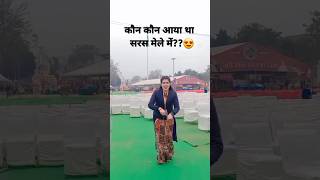 कौन कौन आया था सरस मेले में??😍 #pahadisong #deepapahadivlogs