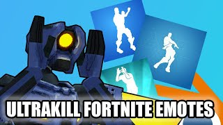 How to make ULTRAKILL Characters do FORTNITE emotes in Blender (Tutorial)