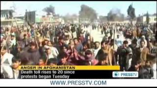 Seven Afghans killed in anti-US rallies