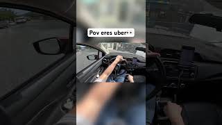 No se pasen el 🔴🚦👀 #uber #pov #conductor #fyp