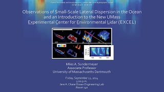 Observations of Small Scale Lateral Dispersion in the Ocean