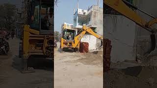 Backfilling with the help of jcb