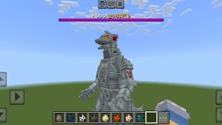 Old 1962 Godzilla Movie Godzilla And All Monsters Addon Update in Minecraft PE