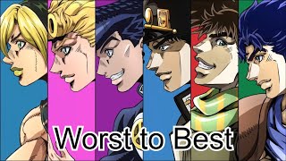 Ranking JoJo openings from Worst to Best (10 Total) II JoJo's Bizzare Adventure