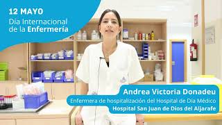 #DíaInternacionaldelaEnfermería - Andrea, enfermera de hospitalización