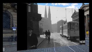 AR Cloud Time Machine Portals Test Dresden Theaterplatz 1936 📽