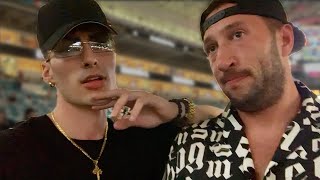 Interviewing Influencers at Logan Paul vs. Floyd Mayweather (Mike Majlak, Bryce Hall & Dave Portnoy)