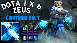 ЗЕВС через БОЛТ в Доте 1x6 (ПОСЛЕ ОСЛАБЛЕНИЯ) Zeus через Lightning Bolt  / DOTA 1x6 / Дота 2