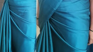 How to drape simple saree easy way step 3