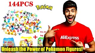 144 Style Pokemon Figure Toys Anime Pikachu Action Figure Model - Complete Your Collection