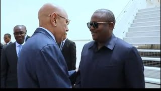 Rencontre entre le président de la Mauritanie 🇲🇷 et le président du 🇬🇳