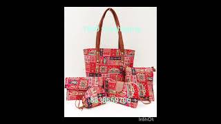 Ikkat bags 5 pcs combo #ikkatcollections #ikkat #ikkatbags #combosale