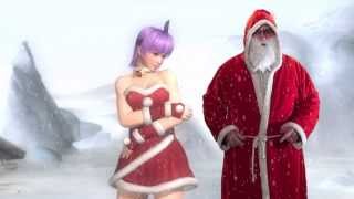 Ayane with Santa Claus (Father Christmas)