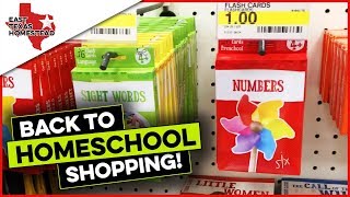 Inexpensive Homeschool Back to School Supplies for Preschoolers and Elementary Kids