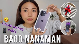 Unboxing my IPHONE 14 Pro Max Deep Purple (Di Ako Marunong Talaga LOL) + What's On My Iphone