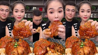 mukbang ASMR 🔥 기름진 돼지고기 허벅지 Greasy Pork Thigh