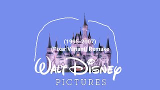 Walt Disney Pictures (1995-2007) (Pixar Variant) Remake (Attempt #2)