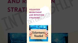 volunteer recruitment and retention