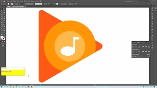 Adobe Illustrator Tutorial - Create Google Music Icon