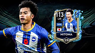 REVIEW DE MITOMA TOTS 113🤩// MEJOR QUE SU VERSIÓN FANTASY?🤔🧐... FIFA MOBILE 22 🔥