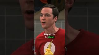 Sheldon - Keep you on the phone | TBBT S09E03